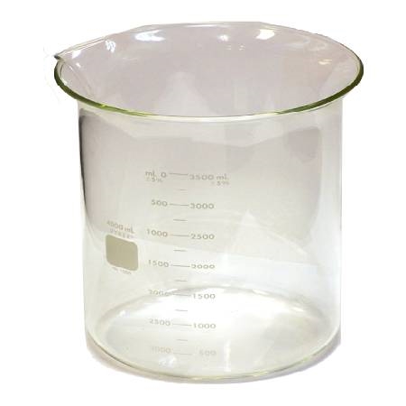 Heat Resistant Pyrex Glass Measuring Cup for Laboratory Use